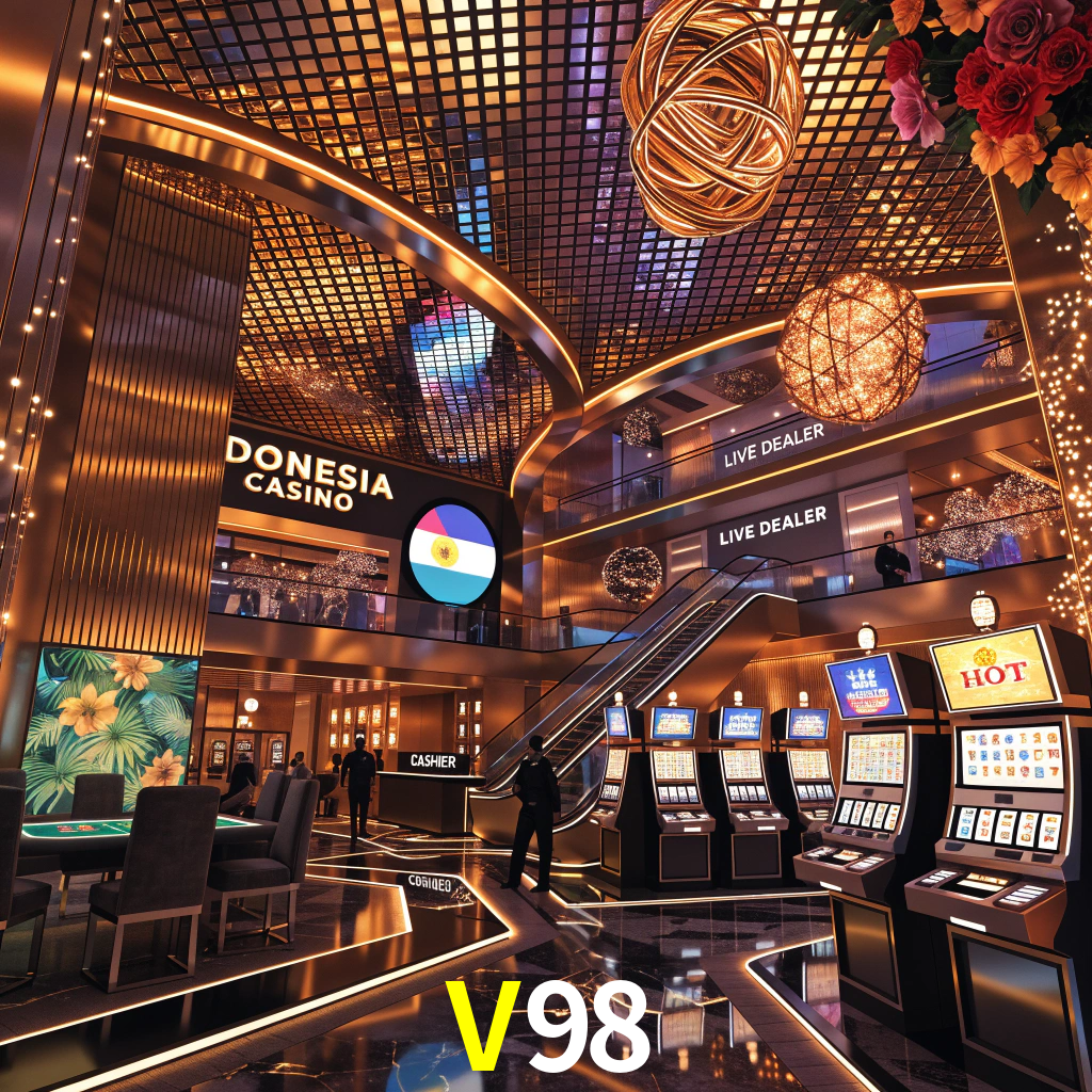 V98 APK v4.7.5 - Screenshot UI modern dan intuitif Indonesia